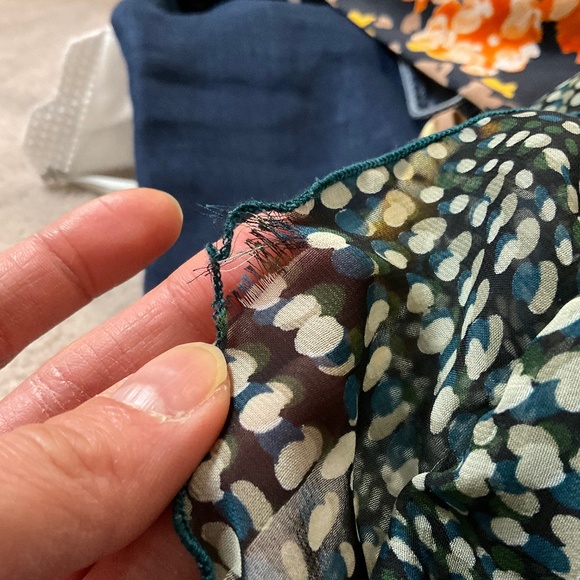 Flutter sleeve sheer dot pattern overlay midi dress - Picture 14 of 14